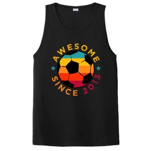 Awesome Since 2013 Soccer Birthday Party Bday Team PosiCharge Competitor Tank