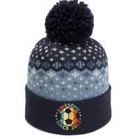 Awesome Since 2013 10th Birthday 10 Year Old Soccer Player T The Baniff Cuffed Pom Beanie