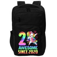 Awesome Since 2020 Unicorn 2nd Birthday 2 Years Old Impact Tech Backpack
