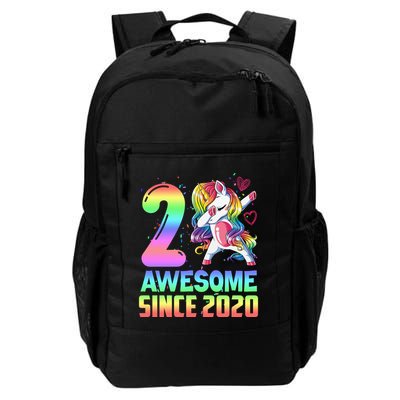 Awesome Since 2020 Unicorn 2nd Birthday 2 Years Old Backpack
