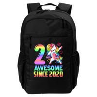 Awesome Since 2020 Unicorn 2nd Birthday 2 Years Old Backpack