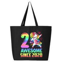 Awesome Since 2020 Unicorn 2nd Birthday 2 Years Old 25L Jumbo Tote