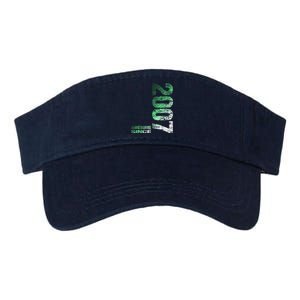 Awesome since 2007 16th Birthday Born 2007 Valucap Bio-Washed Visor