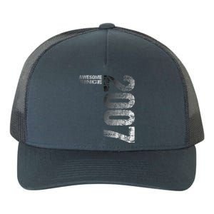 Awesome since 2007 16th Birthday Born 2007 Yupoong Adult 5-Panel Trucker Hat