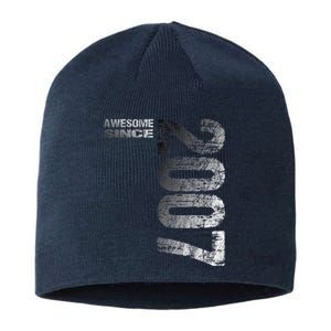 Awesome since 2007 16th Birthday Born 2007 Sustainable Beanie