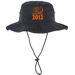 Awesome Since 2012 Basketball 11th Birthday Legacy Cool Fit Booney Bucket Hat