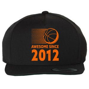 Awesome Since 2012 Basketball 11th Birthday Wool Snapback Cap