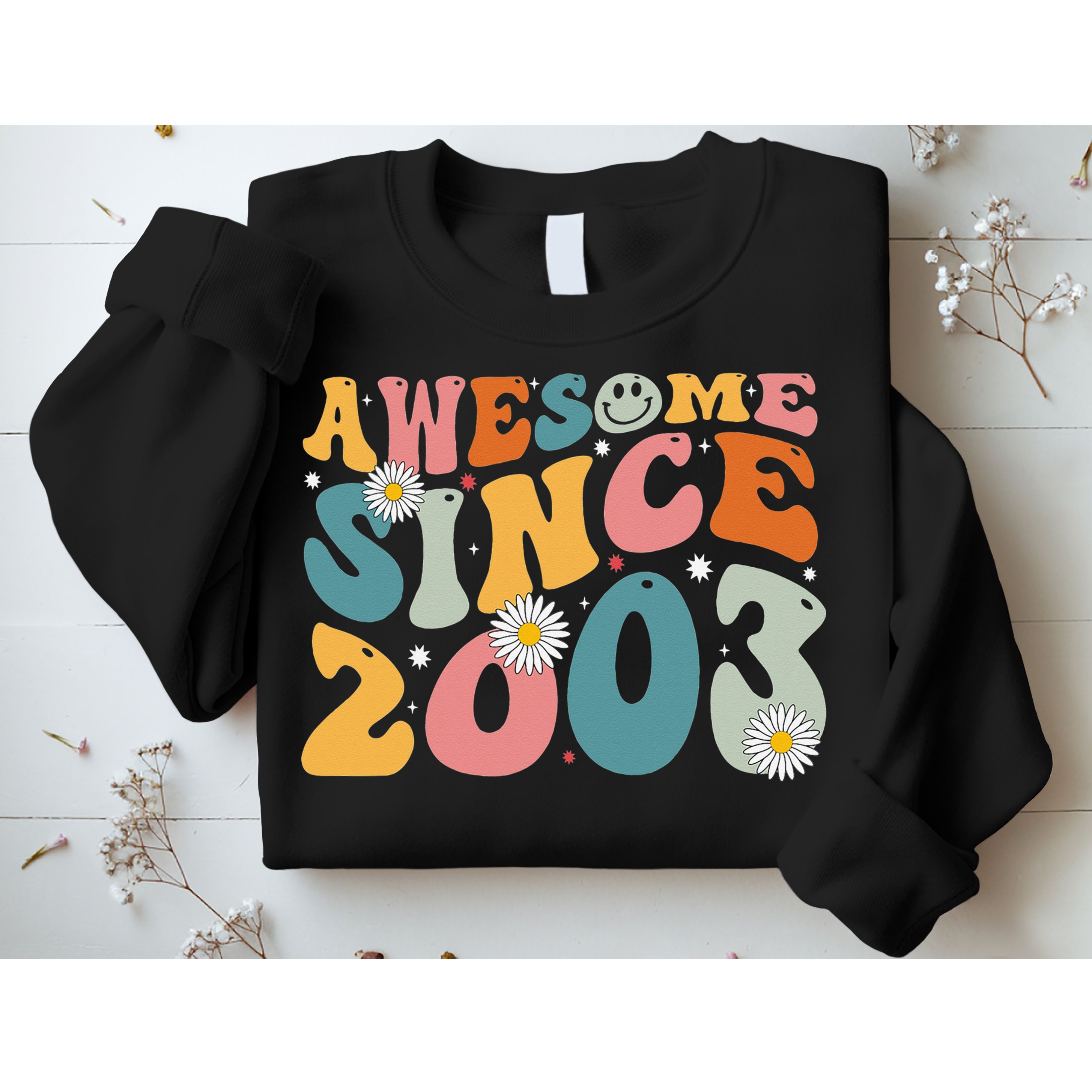 Awesome Since 2003 20th Birthday Retro Gifts Born In 2003 Sweatshirt