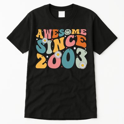 Awesome Since 2003 20th Birthday Retro Gifts Born In 2003 Tall T-Shirt