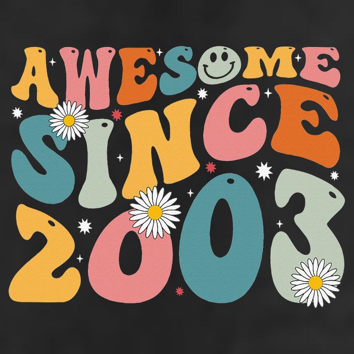Awesome Since 2003 20th Birthday Retro Gifts Born In 2003 Adult Drive Performance Visor