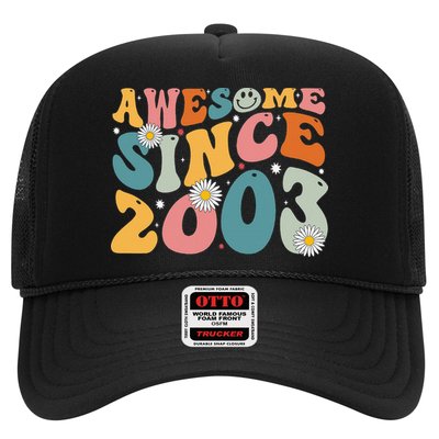 Awesome Since 2003 20th Birthday Retro Gifts Born In 2003 Trucker Hat