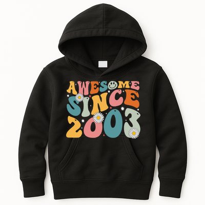 Awesome Since 2003 20th Birthday Retro Gifts Born In 2003 Kids Hoodie