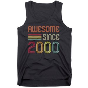 Awesome Since 2000 23rd Birthday Retro Tank Top