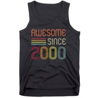 Awesome Since 2000 23rd Birthday Retro Tank Top