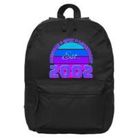 Awesome Since 2002, Born In 2002 16 in Basic Backpack