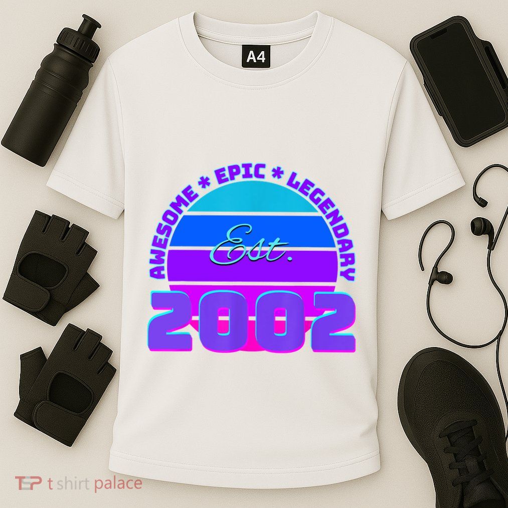 Awesome Since 2002, Born In 2002 Performance Shirt