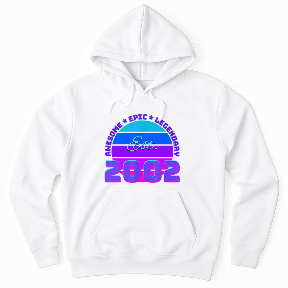 Awesome Since 2002, Born In 2002 Hoodie