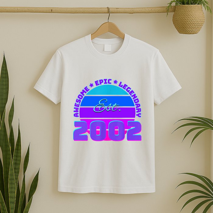 Awesome Since 2002, Born In 2002 T-Shirt