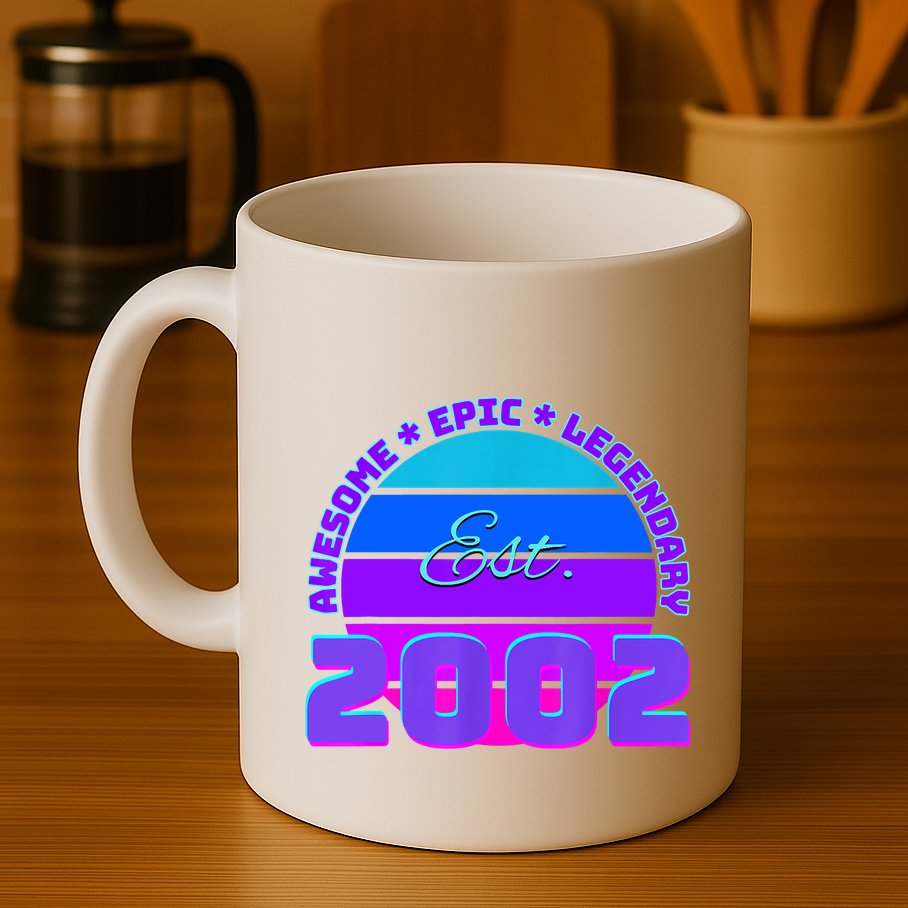 Awesome Since 2002, Born In 2002 Mug