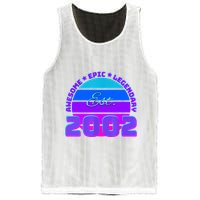 Awesome Since 2002, Born In 2002 Mesh Reversible Basketball Jersey Tank