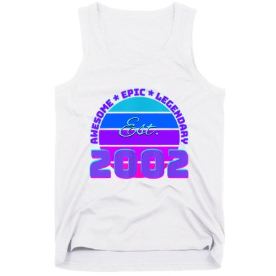 Awesome Since 2002, Born In 2002 Tank Top