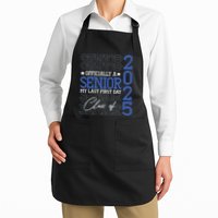 A Senior 2025 My Last First Day Class Of 2025 Apron
