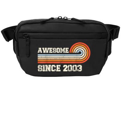 Awesome Since 2003 20th Birthday 20 Years Old Vintage Crossbody Pack