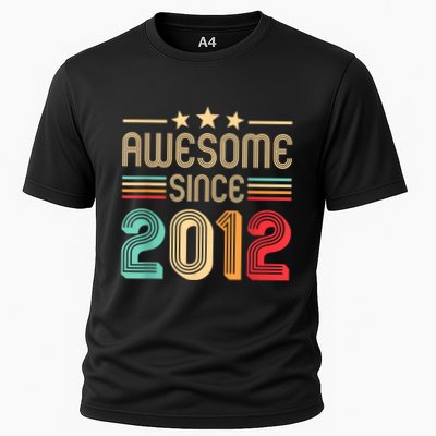 Awesome Since 2012 Birthday Retro Performance Shirt