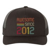 Awesome Since 2012 11th Birthday Retro Yupoong Adult 5-Panel Trucker Hat