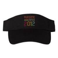 Awesome Since 2012 11th Birthday Retro Valucap Bio-Washed Visor