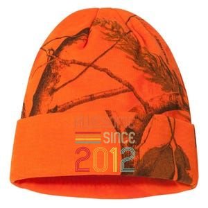 Awesome Since 2012 11th Birthday Retro Kati Licensed 12" Camo Beanie