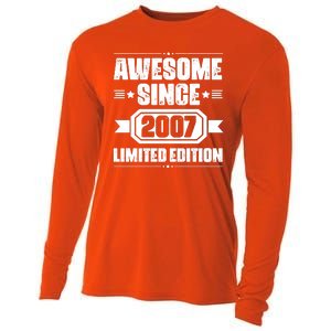 Awesome Since 2007 Limited Edition Cooling Performance Long Sleeve Crew