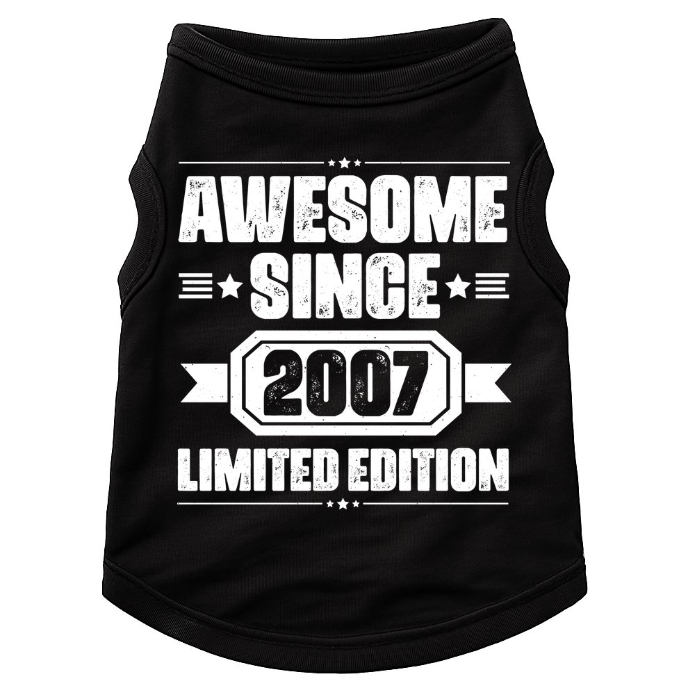 Awesome Since 2007 Limited Edition Doggie Tank