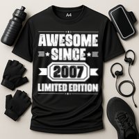Awesome Since 2007 Limited Edition Cooling Performance Crew T-Shirt