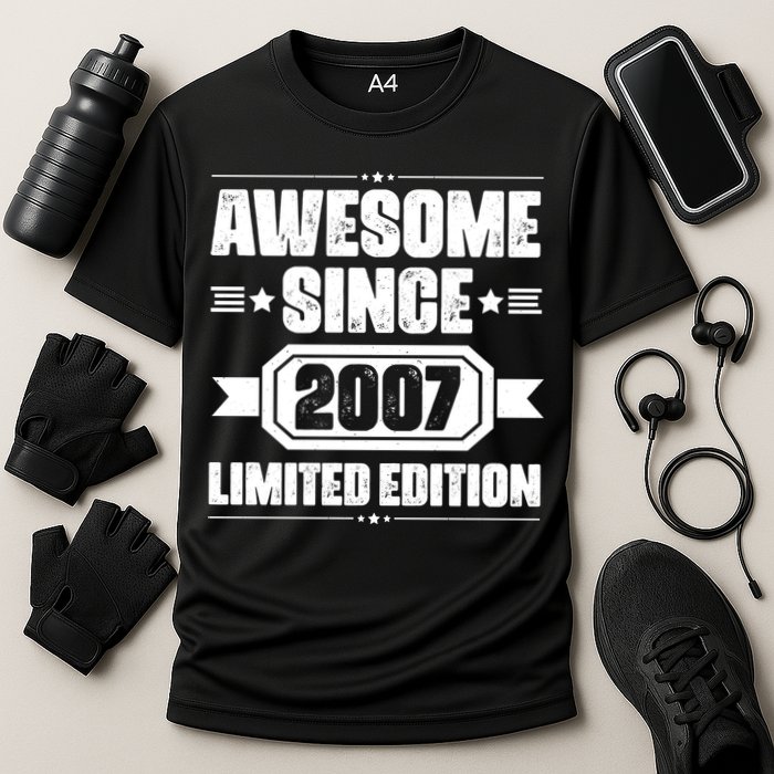 Awesome Since 2007 Limited Edition Cooling Performance Crew T-Shirt