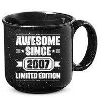 Awesome Since 2007 Limited Edition 15oz Campfire Ceramic Mug