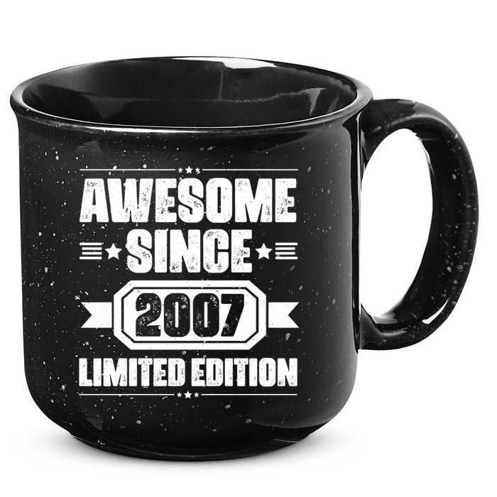 Awesome Since 2007 Limited Edition 15oz Campfire Ceramic Mug