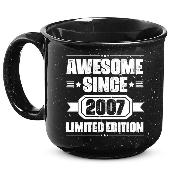 Awesome Since 2007 Limited Edition 15oz Campfire Ceramic Mug