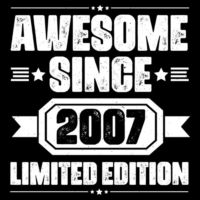 Awesome Since 2007 Limited Edition Flatbill Hat