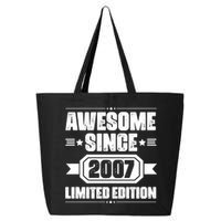 Awesome Since 2007 Limited Edition 25L Jumbo Tote
