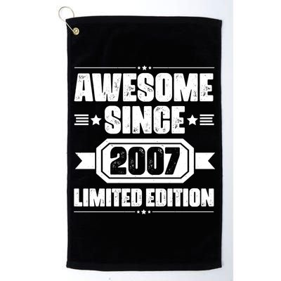 Awesome Since 2007 Limited Edition Golf Towel