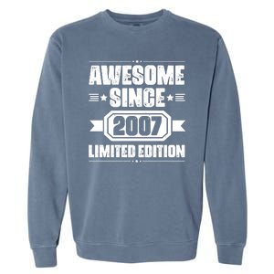 Awesome Since 2007 Limited Edition Garment-Dyed Sweatshirt