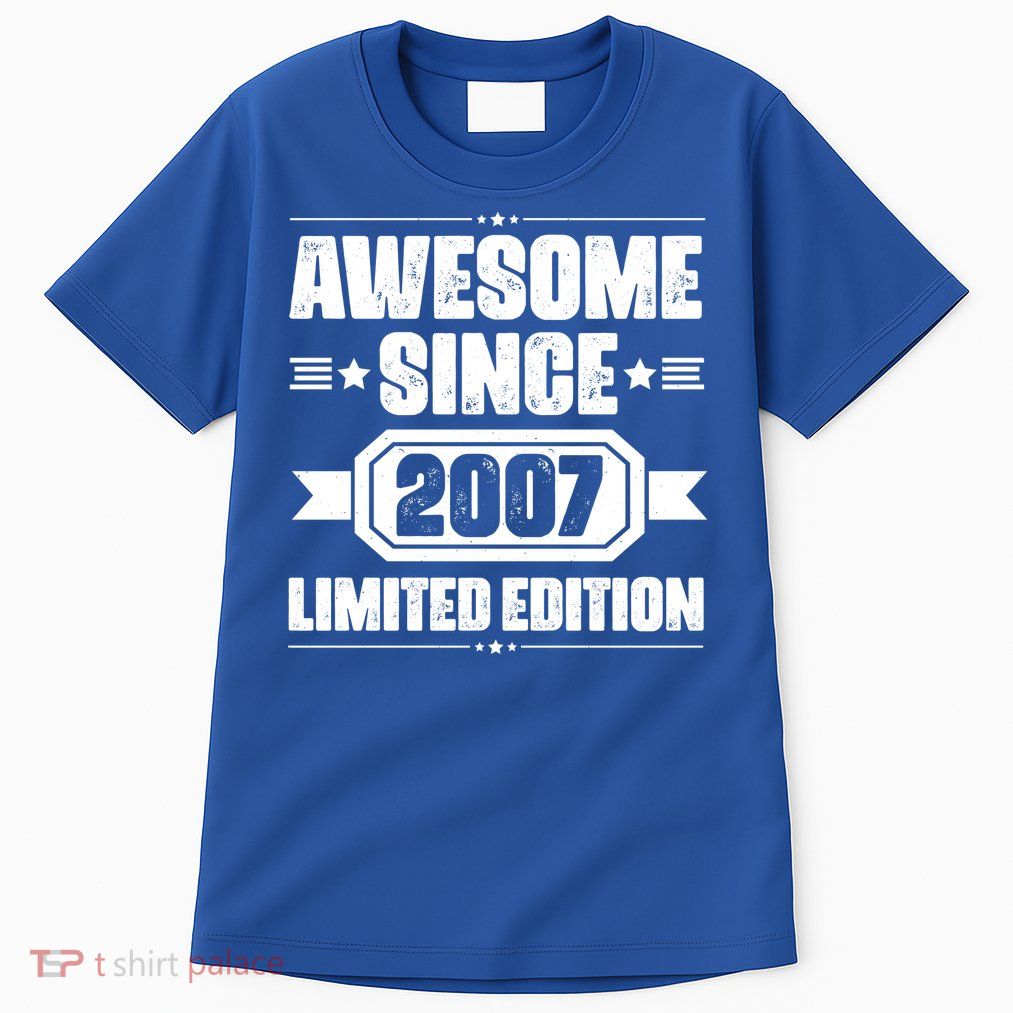 Awesome Since 2007 Limited Edition Tall T-Shirt