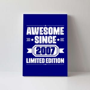 Awesome Since 2007 Limited Edition Canvas