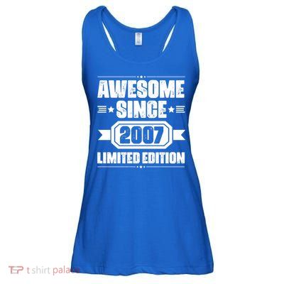 Awesome Since 2007 Limited Edition Ladies Essential Flowy Tank