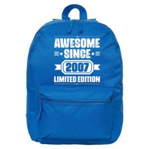 Awesome Since 2007 Limited Edition 16 in Basic Backpack