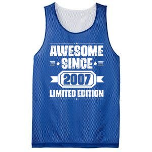 Awesome Since 2007 Limited Edition Mesh Reversible Basketball Jersey Tank