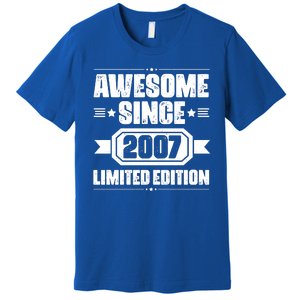 Awesome Since 2007 Limited Edition Premium T-Shirt