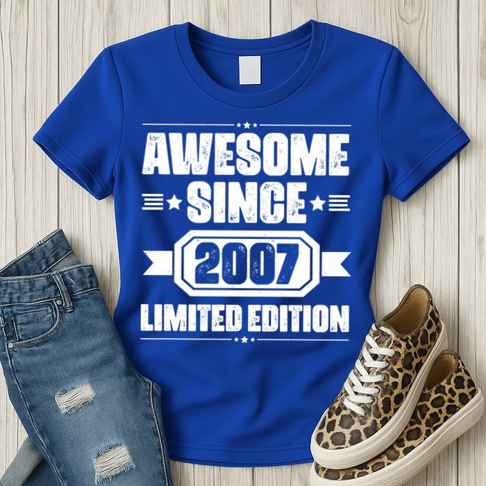 Awesome Since 2007 Limited Edition Womens T-Shirt