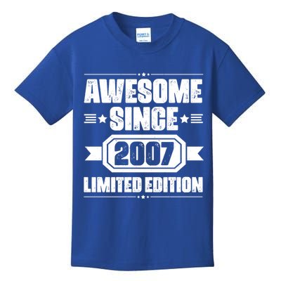 Awesome Since 2007 Limited Edition Kids T-Shirt